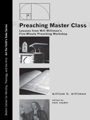 cover image of Preaching Master Class